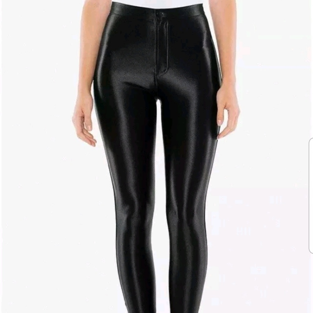 American Apparel Disco Pant Black Small